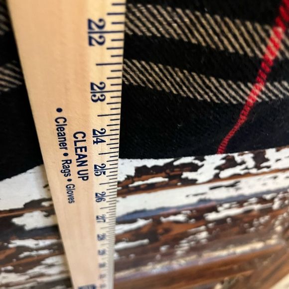 Kasper Black and Red Plaid Skirt - Picture 9 of 9